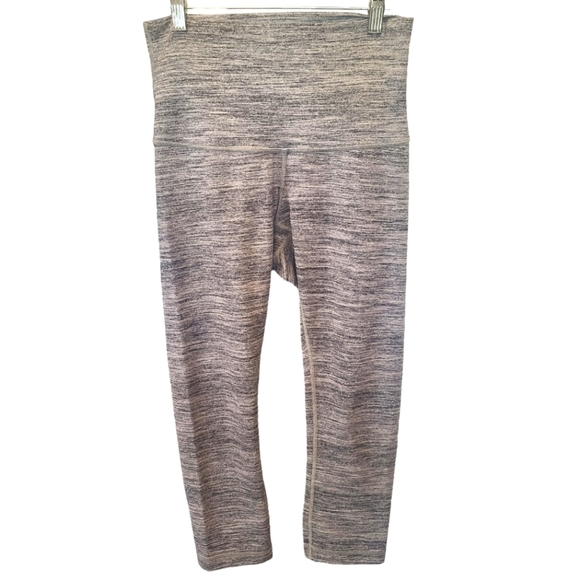 lululemon athletica Pants - Lululemon cropped high-waist Leggings size 6 Gray